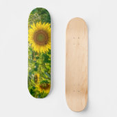 Golden Sunflower Field Persoonlijk Skateboard (Voorkant)