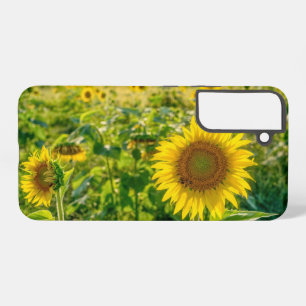 Golden Sunflower Field Samsung Galaxy Hoesje