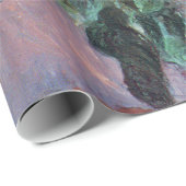 Golden Sunflower Impressionisme Cadeaupapier (Rol Hoek)