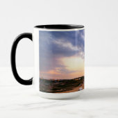 Golden Sunrise bij Portland Bill Lighthouse Mok (Links)