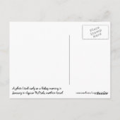 Golden Sunrise Briefkaart (Achterkant)