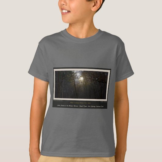 Golden Sunrise Forest Centennial Ed T-shirt (Voorkant)