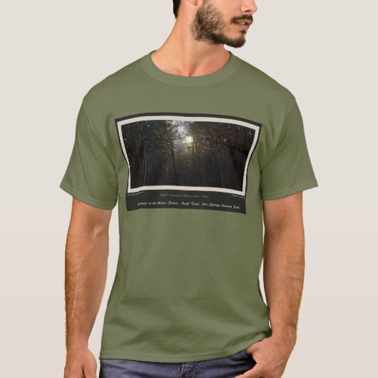 Golden Sunrise Forest Centennial Ed T-shirt (Voorkant)