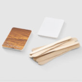 Golden Sunrise op een handventilator Handwaaier (Niet-gemonteerd)