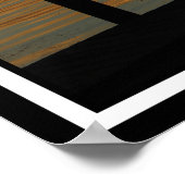 Golden Sunrise op het Poster van het meer (Hoek)