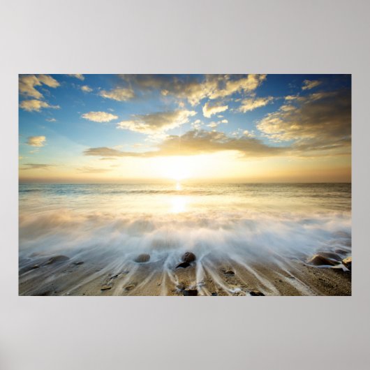 Golden Sunrise Poster (Voorkant)