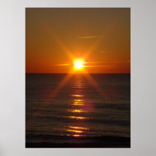 Golden Sunrise Poster