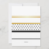 Golden Suns Invitation Kaart (Achterkant)