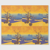 Golden Sunset Art Cadeaupapier (Vlak)