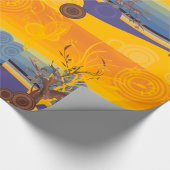 Golden Sunset Art Cadeaupapier
