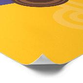 Golden Sunset Art Poster (Hoek)