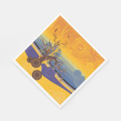 Golden Sunset Art Servet (Hoek)