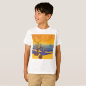 Golden Sunset Art T-shirt (Voorkant volledig)