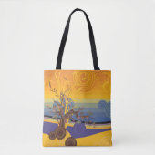 Golden Sunset Art Tote Bag (Voorkant)