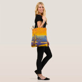 Golden Sunset Art Tote Bag