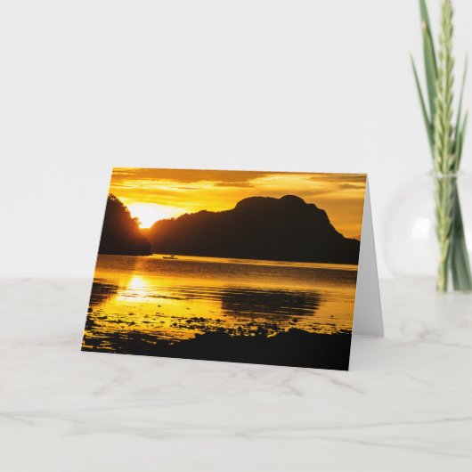 Golden Sunset Bay Kaart (Voorkant)