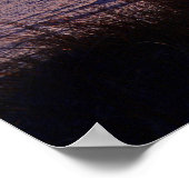 Golden Sunset Beach Quote Dream, alleen nog vandaa Poster (Hoek)