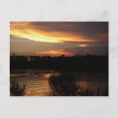 Golden Sunset Briefkaart (Voorkant)