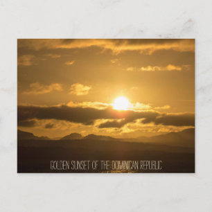 Golden Sunset Briefkaart