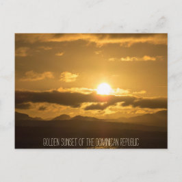 Golden Sunset Briefkaart