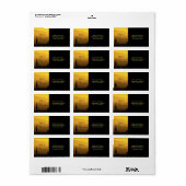 Golden Sunset Cacti Phoenx Arizona Dreaming Etiket (Full Sheet)