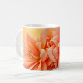 Golden Sunset Floral Watercolor Art Koffiemok (Voorkant links)