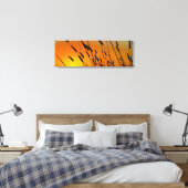 Golden Sunset Grains Landschap Canvas Print (Insitu (Slaapkamer))