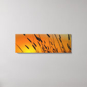 Golden Sunset Grains Landschap Canvas Print (Voorkant)