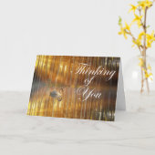 Golden Sunset Kaart (Gele Bloem)