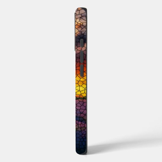 Golden Sunset Lavender Field iPhone / iPad hoesje (Achterkant / Links)