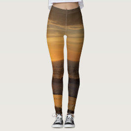 Golden Sunset Leggings