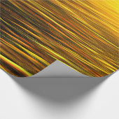 Golden Sunset on Sand Dunes Wrapping Paper Cadeaupapier (Hoek)