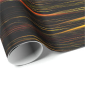 Golden Sunset on Sand Dunes Wrapping Paper Cadeaupapier (Rol Hoek)