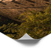 Golden Sunset on the Great Wall Poster (Hoek)