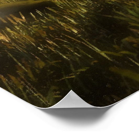 Golden sunset poster (Hoek)