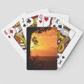 Golden Sunset Speelkaarten (Achterkant)