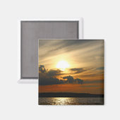 Golden Sunset Squnetto Magneet (Voorkant / Achterkant)