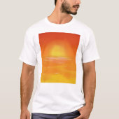 Golden sunset  t-shirt (Voorkant)