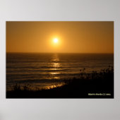 Golden Sunset V Poster (Voorkant)