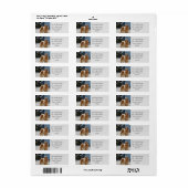 Golden Sunshine Return Label (Full Sheet)