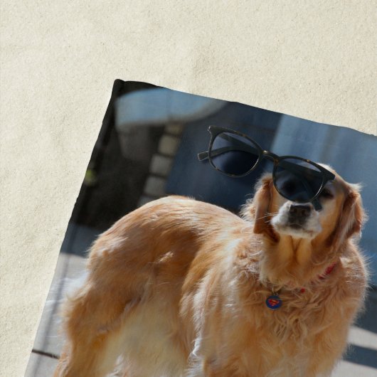 Golden Sunshine Strandlaken (In situ)