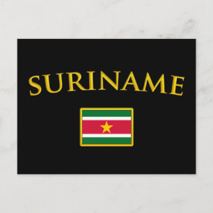 Golden Suriname Briefkaart