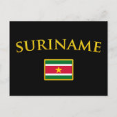 Golden Suriname Briefkaart (Voorkant)