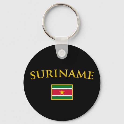 Golden Suriname Sleutelhanger (Voorkant)