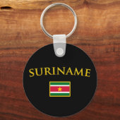 Golden Suriname Sleutelhanger (Voorkant)