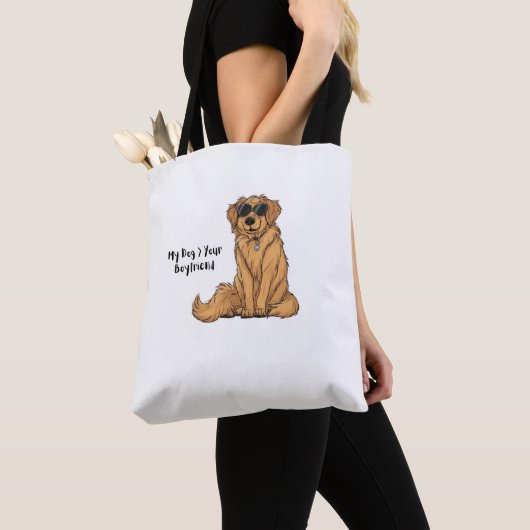 Golden Swagger - Mijn hond > Je vriendje Tote Bag (Dichtbij)