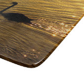 Golden Swan Snijplank (Hoek)