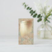 Golden Swash 2 Logo oorscherm Visitekaartje (Staand voorkant)