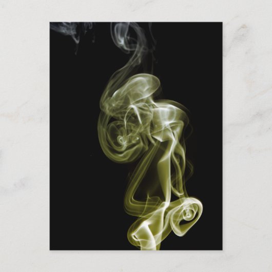 Golden Swirl Briefkaart (Voorkant)
