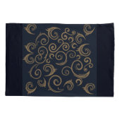 Golden Swirls Kussensloop (Achterkant)